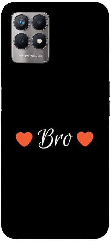 HC HARRY CREATION Back Cover for REALME 8i  (Multicolor, Dual Protection)