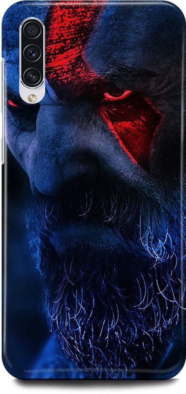 JUGGA Back Cover for SAMSUNG Galaxy A70, GOD, OF, WAR, GAME, KRATOS  (Blue, Hard Case, Pack of: 1)