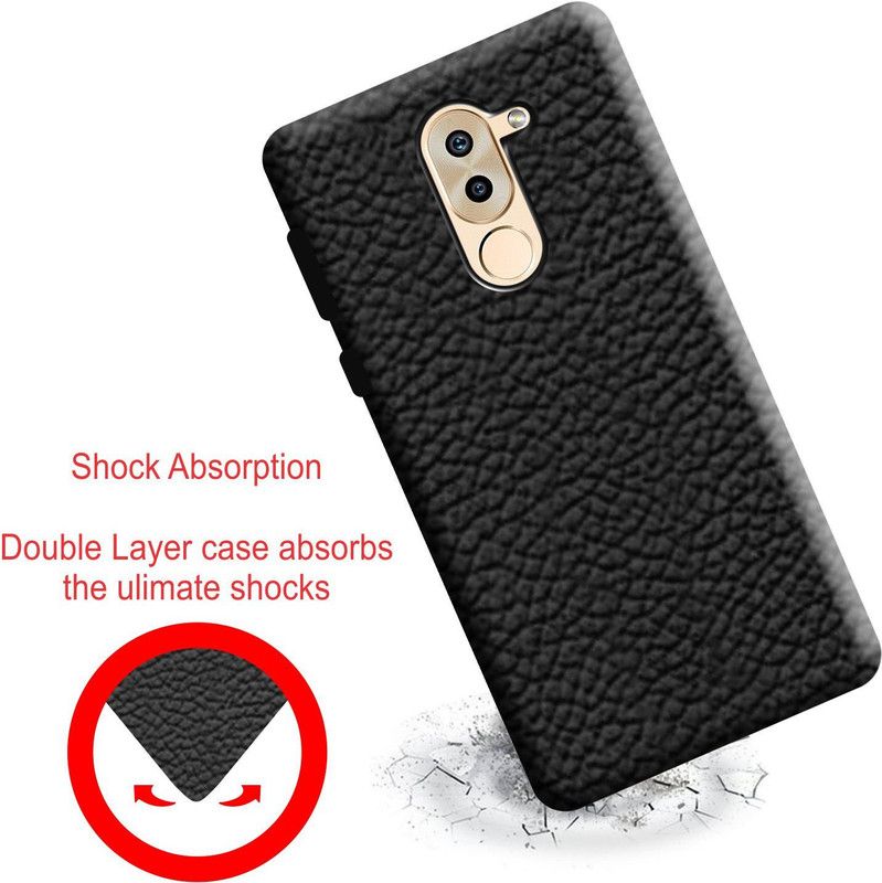 CASE CREATION Back Cover for Honor 6X  (Black, Grip Case, Pack of: 1)