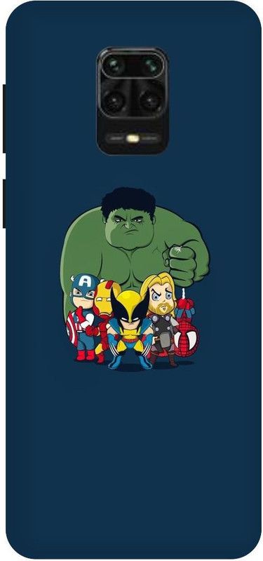 THESTONEWELL Back Cover for Redmi Note9pro superhero iron enfant les avengers  (Multicolor, Shock Proof, Pack of: 1)