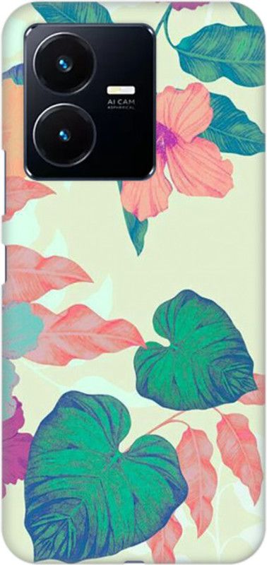 COBIERTAS Back Cover for Vivo Y22  (Multicolor, Pack of: 1)