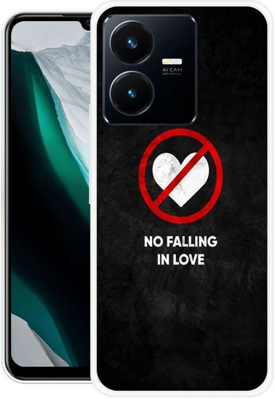 REALKING Back Cover for Vivo Y22  (Multicolor, Grip Case, Silicon)