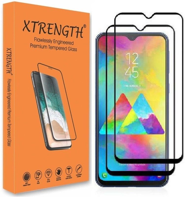 XTRENGTH Edge To Edge Screen Guard for Oppo A9 2020  (Pack of 2)