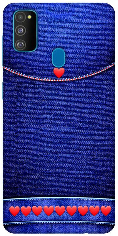 REALKING Back Cover for Samsung Galaxy M21  (Multicolor, Grip Case, Silicon)