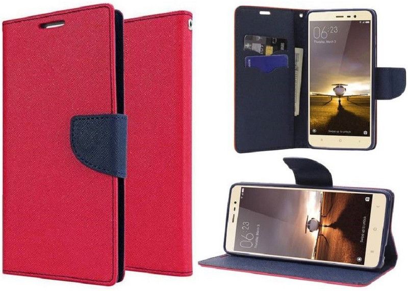 Krumholz Flip Cover for Vivo Y19  (Pink, Dual Protection, Pack of: 1)