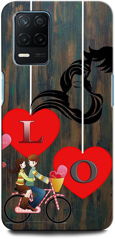 ORBIQE Back Cover for Realme 8 5G LO, L LOVE O, O LOVE L, L LETTER, O LETTER, LO NAME  (Multicolor, Hard Case, Pack of: 1)