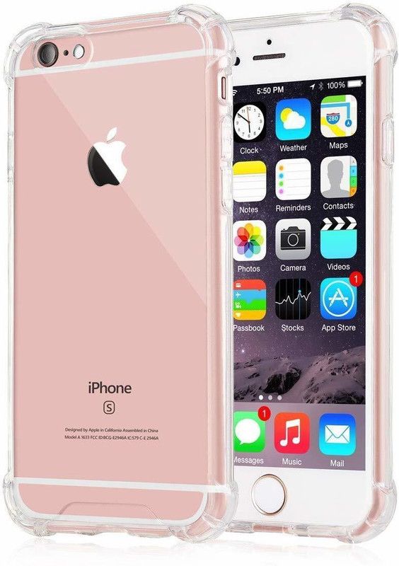 S-Softline Bumper Case for Apple iPhone 6  (Transparent, Grip Case)