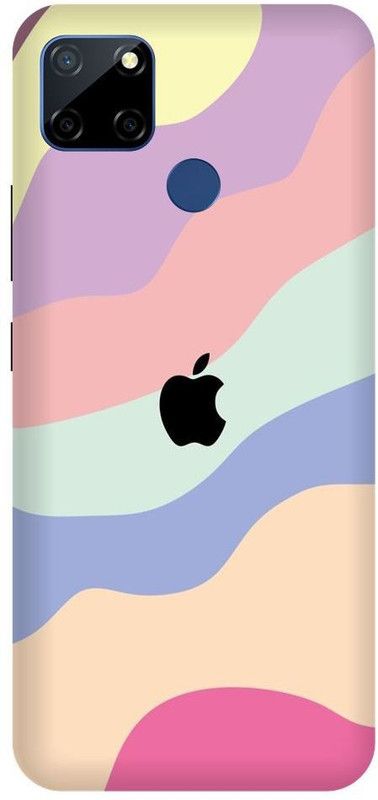 Enna Traders Back Cover for Realme C25( Apple) PRINTED BACK COVER  (Multicolor, Waterproof, Pack of: 1)