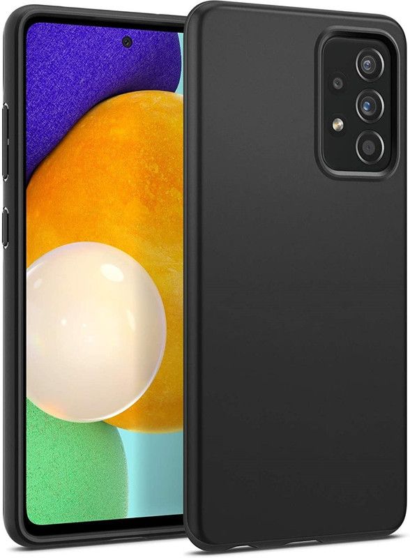 Phone Care Back Cover for Samsung A52, Galaxy A52  (Black, Grip Case, Pack of: 1)