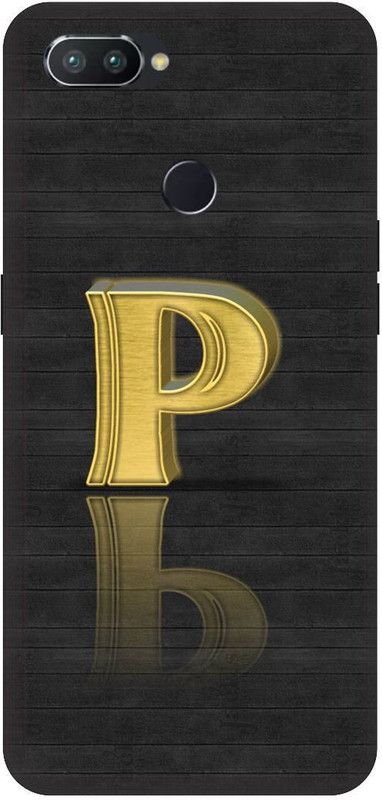SSMORYA Back Cover for Realme 2 Pro P Alphabet Printed Back Cover  (Multicolor, Waterproof, Pack of: 1)