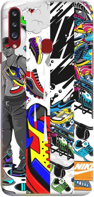 Probeard Back Cover for Samsung Galaxy A20S  (Multicolor, Hard Case, Pack of: 1)