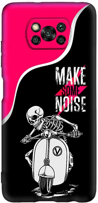 Unique Case Back Cover for POCO X3  (Multicolor)