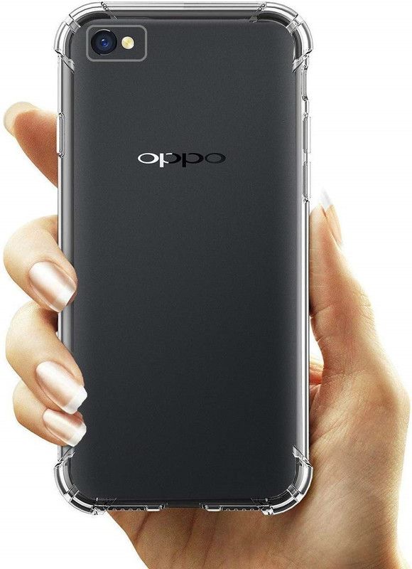 OffersOnly Bumper Case for Oppo A57  (Transparent, Shock Proof, Silicon, Pack of: 1)