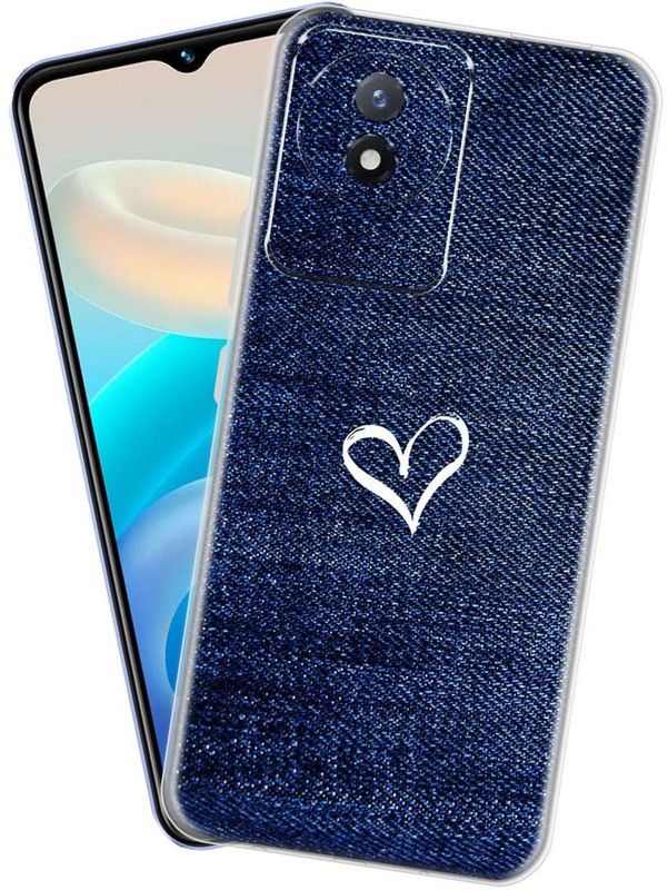 Nainz Back Cover for Vivo Y02  (Multicolor, Grip Case, Silicon, Pack of: 1)