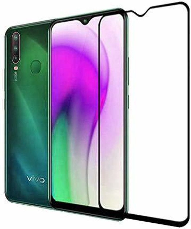 NEXZONE Edge To Edge Tempered Glass for Vivo Y15, Vivo Y17, Vivo Y12, Vivo U10  (Pack of 1)