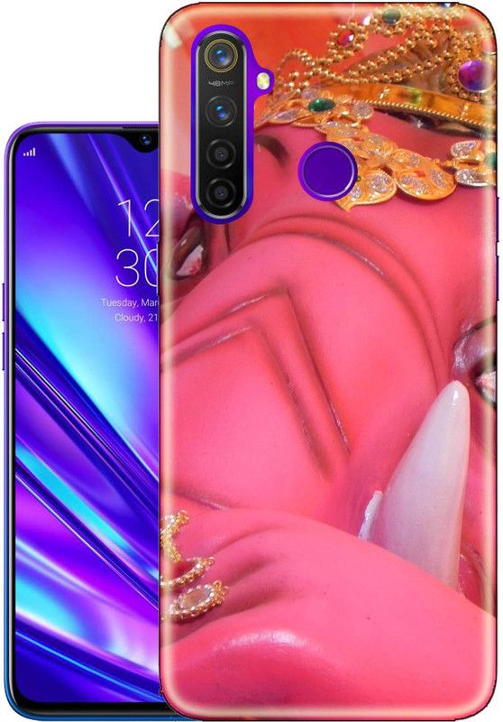 ONLITE Back Cover for Realme 5, Realme 5s, Realme 5i  (Multicolor, Grip Case, Silicon, Pack of: 1)