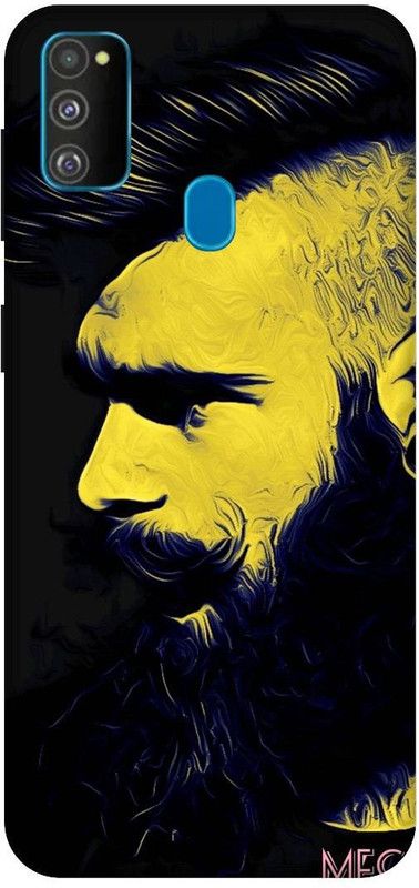SSMORYA Back Cover for Samsung Galaxy M30s (Bread man) Printed Back Cover  (Multicolor, Waterproof, Pack of: 1)