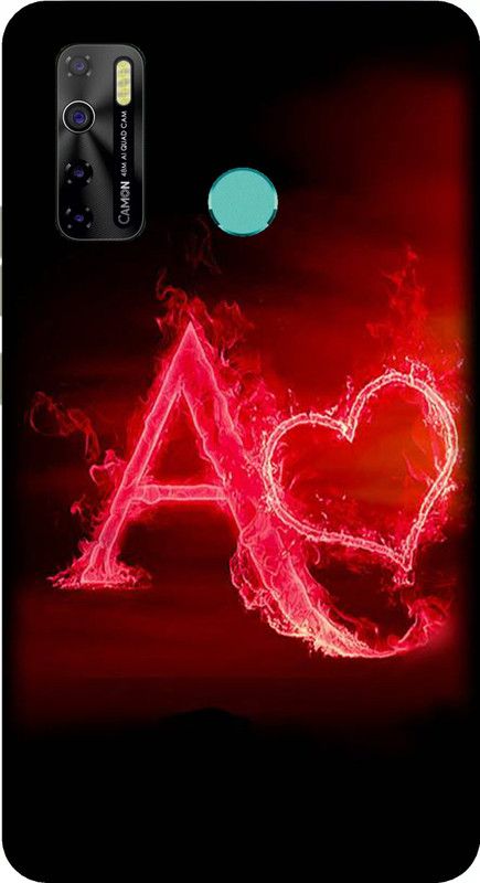 aemcesh Back Cover for Tecno Camon 15  (Black, Red, Anti-radiation, Silicon, Pack of: 1)