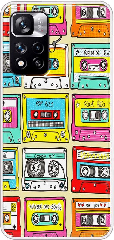 Oye Stuff Back Cover for Mi 11i  (Multicolor, Grip Case, Silicon, Pack of: 1)