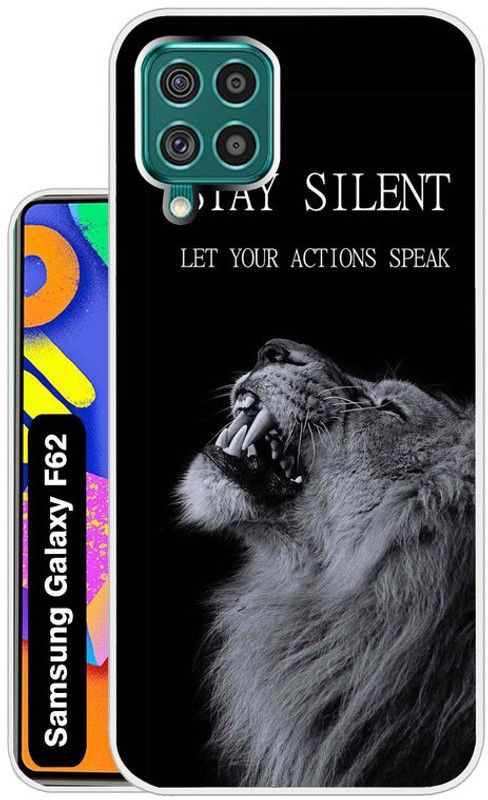 Flipkart SmartBuy Back Cover for Samsung Galaxy F62  (Black, Dual Protection, Silicon, Pack of: 1)