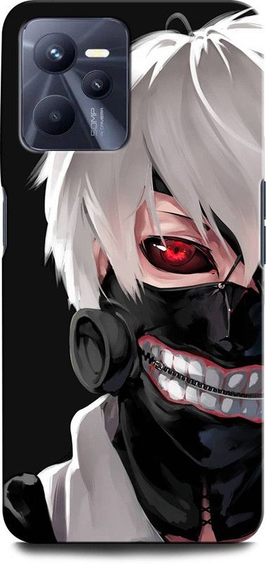 INTELLIZE Back Cover for Realme Narzo 50A Prime KAKASHI, MASTER OF NARUTO, NARUTO, ANIME, NEON, GOKU  (Multicolor, Hard Case, Pack of: 1)