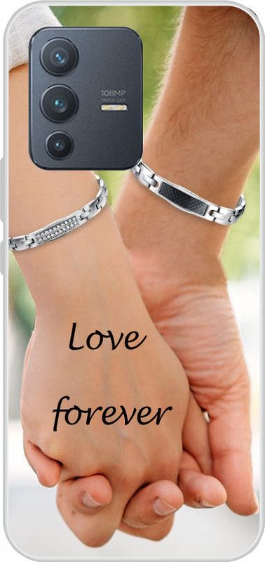 LoveCase Back Cover for Vivo V23 Pro 5G  (Multicolor, Silicon, Pack of: 1)
