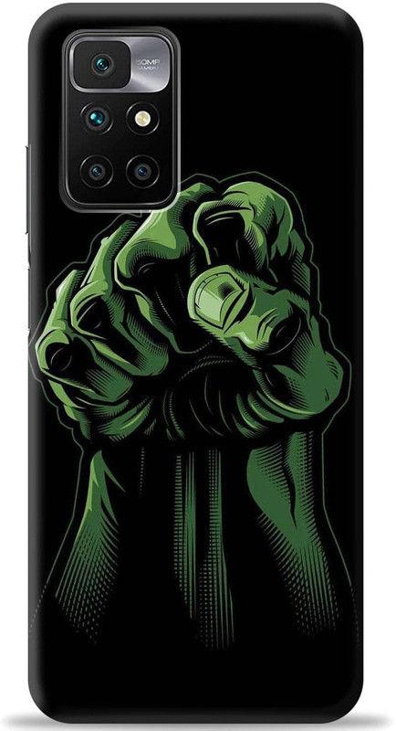 Dreamer Back Cover for Mi Redmi 10 Prime  (Green, Shock Proof, Pack of: 1)