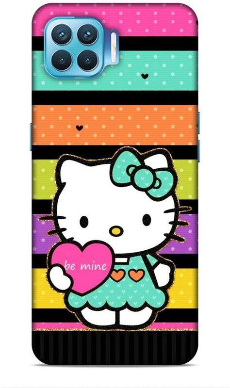 Jellybird Back Cover for Oppo F17 Pro  (Multicolor, 3D Case, Pack of: 1)