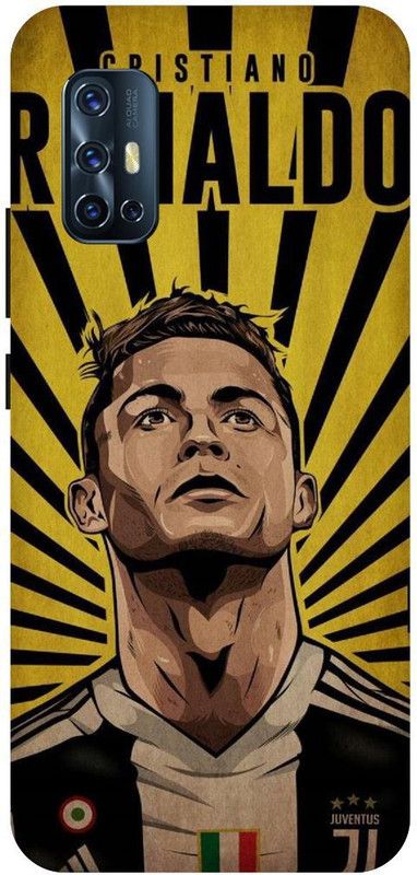 THE NARAYANA COLLECTIONS Back Cover for VIVO V17- 1919-RONALDO,FOOTBALL,GAME,SPORTS  (Multicolor, Hard Case, Pack of: 1)
