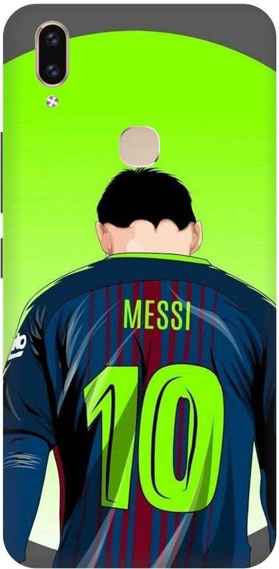 THE NARAYANA COLLECTIONS Back Cover for VIVO V9 PRO-1851-MESSI,FOOTBALL,SPORTS,JERSY  (Multicolor, Hard Case, Pack of: 1)