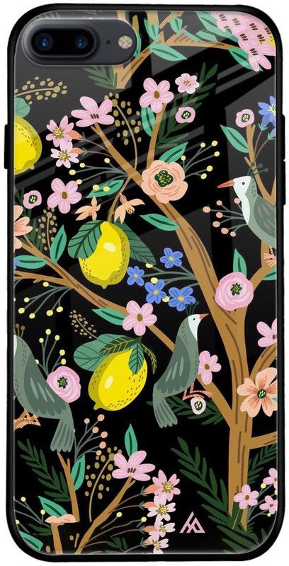 Hocopoco Back Cover for Apple iPhone 8 Plus  (Multicolor, Silicon, Pack of: 1)