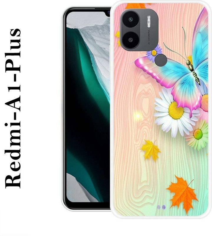 SIMAWAT Back Cover for Mi Redmi A1 Plus  (Multicolor, Grip Case, Silicon, Pack of: 1)