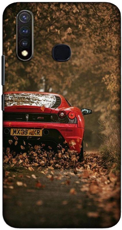 CROKIAN Back Cover for Vivo Y19 Car Back Cover  (Multicolor, Hard Case, Pack of: 1)