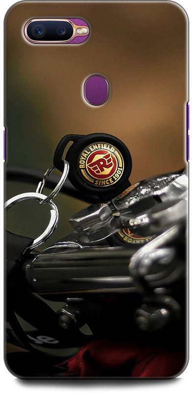 KEYCENT Back Cover for OPPO A5s, CPH1909 BIKE, BULLET, RIDER, ROYAL ENFIELD, NATURE  (Multicolor, Shock Proof, Pack of: 1)