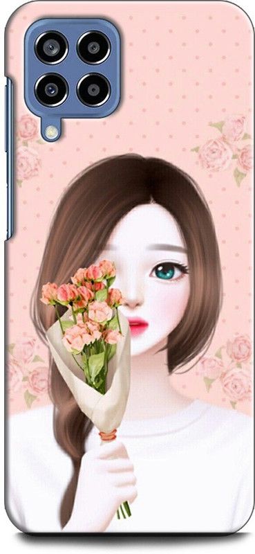 WallCraft Back Cover for SAMSUNG Galaxy M53 5G GIRL, WOMEN ARTWORK, ANIME, PRETTY, BEUTY  (Multicolor, Dual Protection, Pack of: 1)