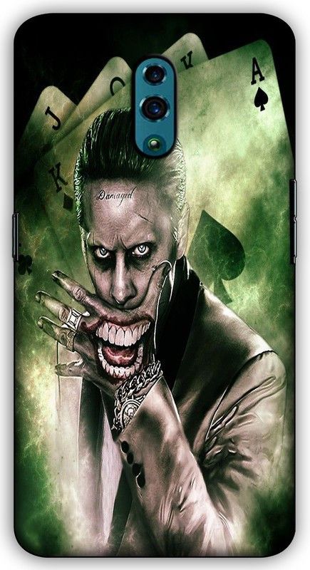 artocus Back Cover for OPPO Reno, OPPO Reno Joker full Printed Back Cover  (Multicolor, Hard Case, Pack of: 1)