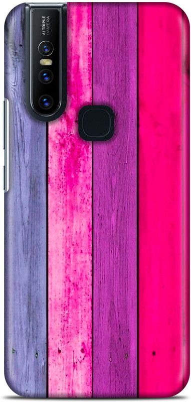 Sankee Back Cover for VIVO 1819  (Pink, Hard Case)