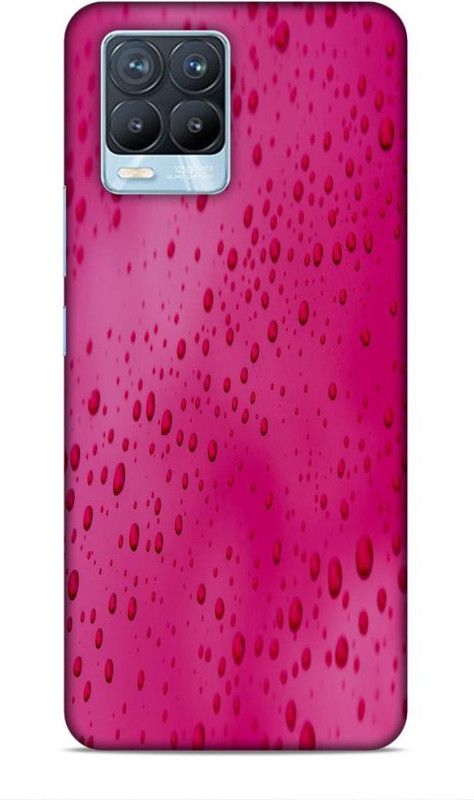 CRAFTARA Back Cover for Realme 8  (Pink, Hard Case)