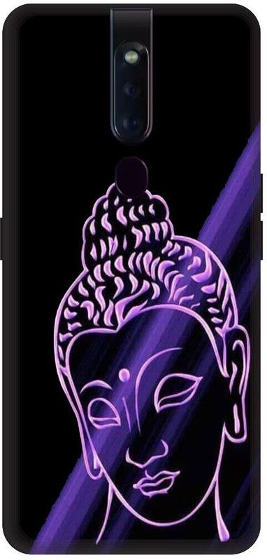 KARJUN Back Cover for OPPO F11 Pro, God Buddha Multicolour Printed  (Multicolor, Hard Case, Pack of: 1)