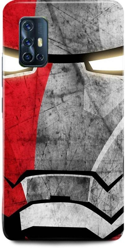 GRAFIQE Back Cover for Vivo V17/1919/PD1948F_EX Iron Man, Iron Man Mask, Avenger, Marvel, Superhero, Comic  (Multicolor, Shock Proof, Pack of: 1)