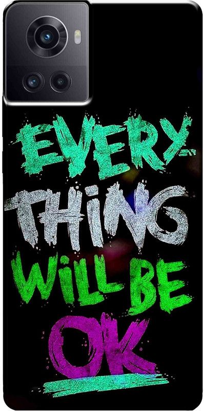 Sheorano Back Cover for OnePlus 10R 5G 2751  (Multicolor, Flexible, Silicon, Pack of: 1)