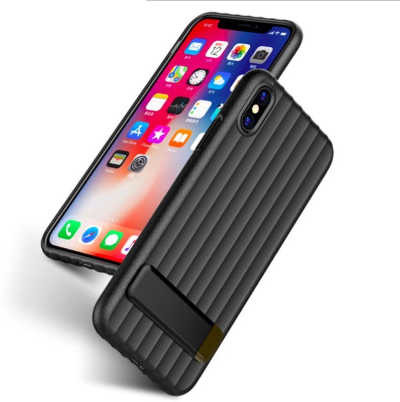 Kapa Back Cover for Apple iPhone X, Apple iPhone XS  (Black)