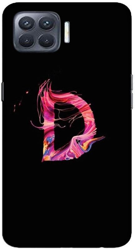 CROKIAN Back Cover for Oppo F17  (Red, Black, Hard Case, Pack of: 1)