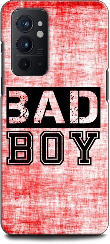WallCraft Back Cover for OnePlus 9RT 5G QUOTES, BAD BOY, DKQ63  (Multicolor, Dual Protection, Pack of: 1)