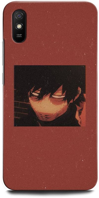 ORBIQE Back Cover for Redmi 9i MZB0A5HIN DABI FIRE, ANIME, MHA, SPARKS, VENOKU  (Multicolor, Hard Case, Pack of: 1)