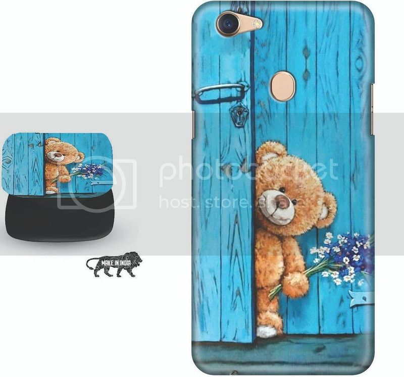 SPBR Back Cover for Oppo F5  (Multicolor, Cases with Holder, Pack of: 1)