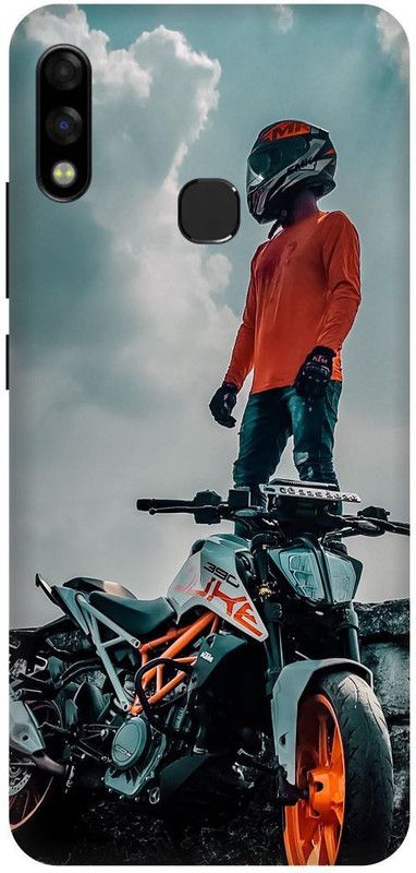 play fast Back Cover for Infinix Hot 7 Pro, X625, KTM, BIKE, LOVER, RIDER, KTM, DUKE  (Multicolor, Hard Case, Pack of: 1)