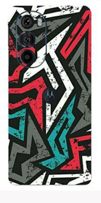 BUGGU Mad Angle Moto edge 30 Back Skin Guard, Moto edge 30 Mobile Skin  (Ultra Super Mad Angle Skin Matte Finish, Mobile Skin (Back+Side+Camera))