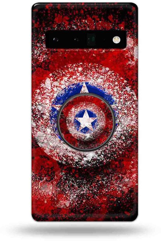 NDCOM Back Cover for Google Pixel 6  (Multicolor, Cases with Holder, Pack of: 2)