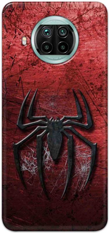 NDCOM Back Cover for Mi 10i 5G Red Spider Printed  (Multicolor, Hard Case, Pack of: 1)